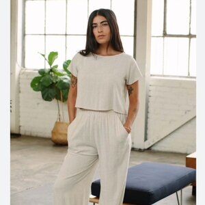 Rachel Pally Linen Keith Top (M - but fits like a S)